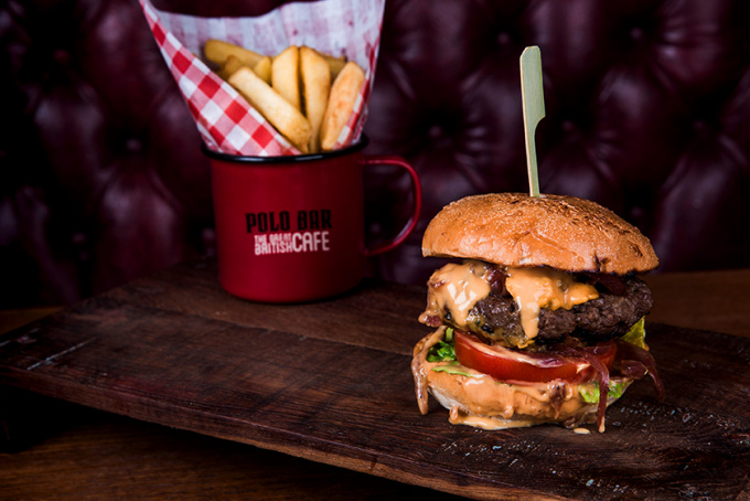 Polo deals bar burger